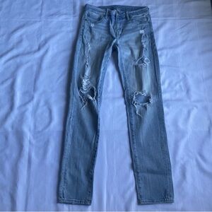American Eagle Slim Straight Next Level Airflex Jeans Denim Blue Men’s Sz 30X34